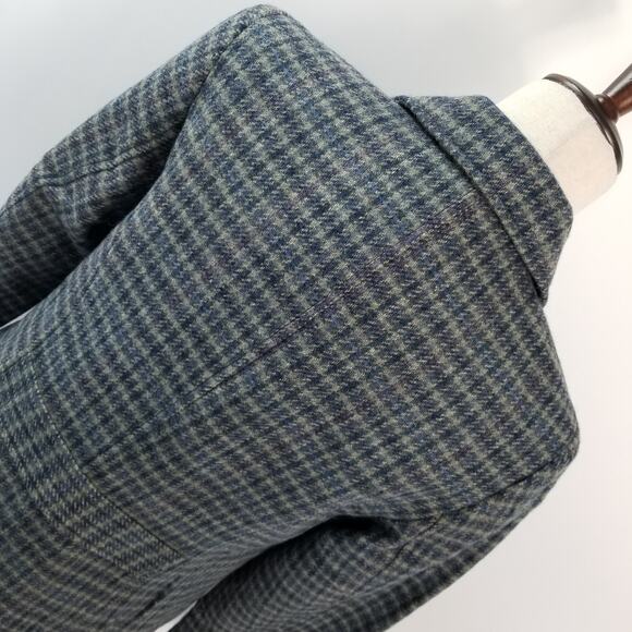 Appleseed's Blue Wool Lined Jacket Blazer Very Good! Size 10P - Picture 4 of 11